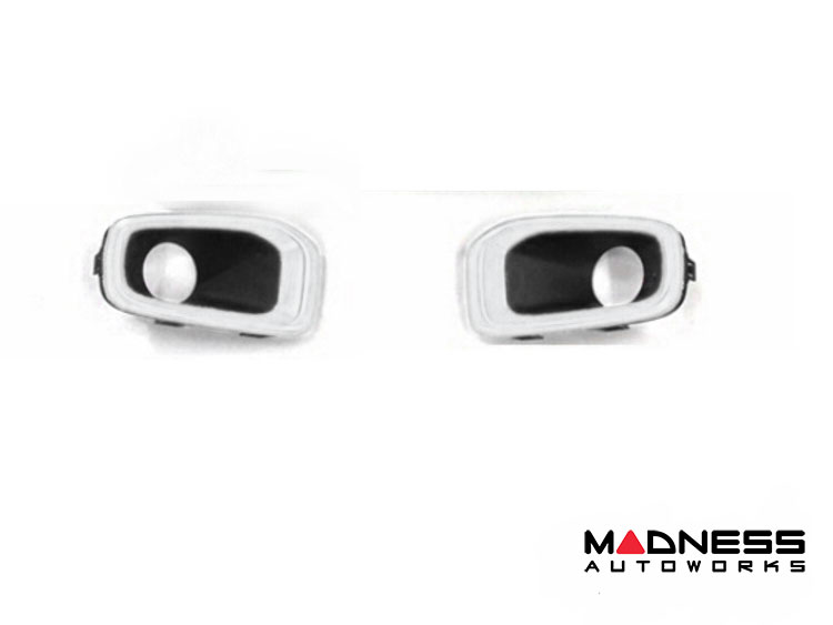 Jeep Renegade Fog Light Trim Kit White